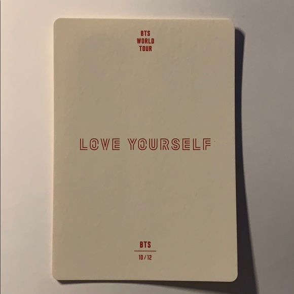 *SOLD* BTS (10/12) LY Tour Mini photocard - Picture 2 of 2